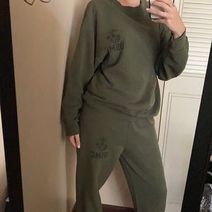 USMC sweater and pant set